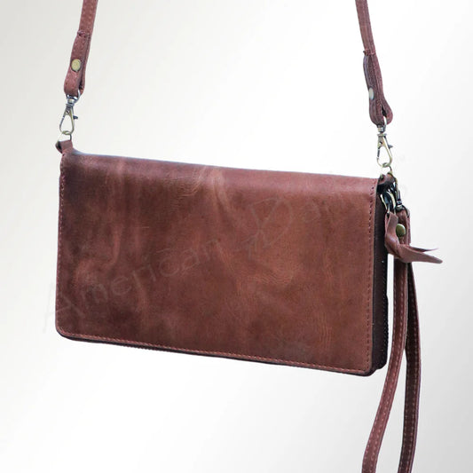 American Darling Organizer Genuine Leather -Willow