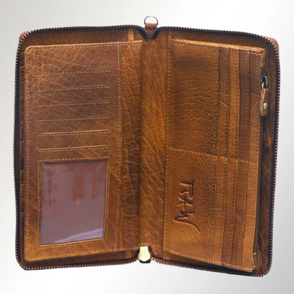 American Darling Organizer Genuine Leather -Wither