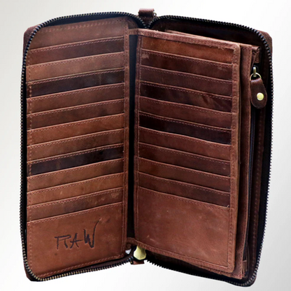 American Darling Organizer Genuine Leather -Willow