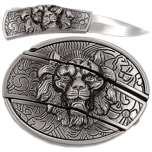 Lion Knife Buckle
