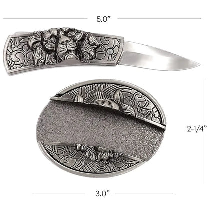 Lion Knife Buckle