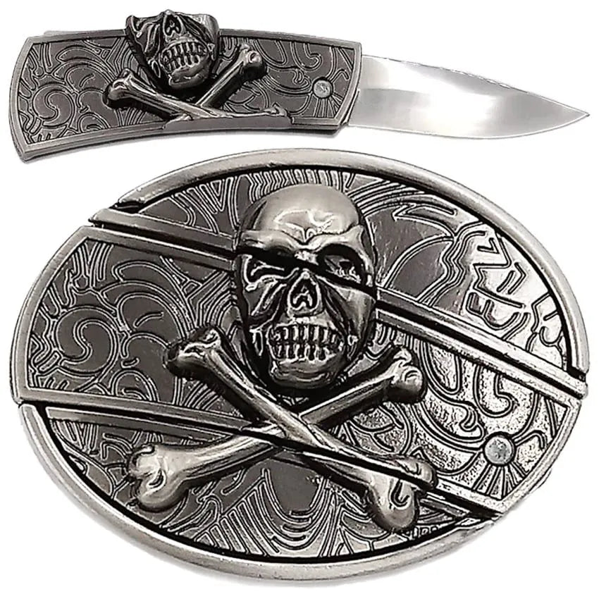 Skull Knife Buckle