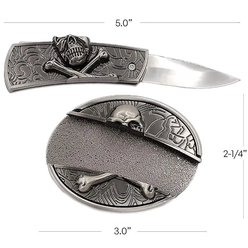 Skull Knife Buckle