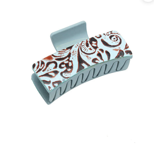 Cactus Bloom Ridge Hair Comb Clip