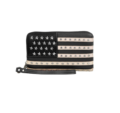 Montana West American Pride Wallet Black