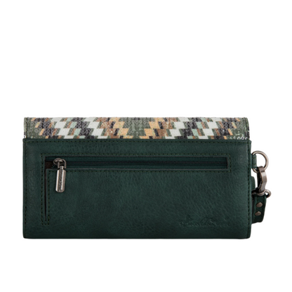 Montana West Tooled Aztec Collection Wallet