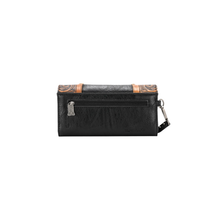 Montana West Tooled Aztec Collection Wallet