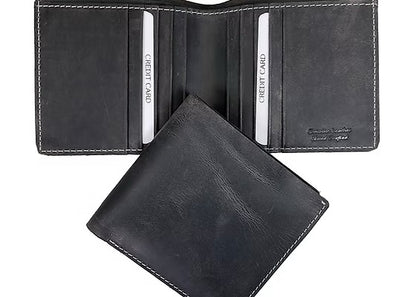 Men's Leather Bifold Wallet LR