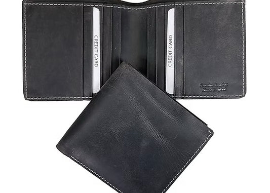 Men's Leather Bifold Wallet LR