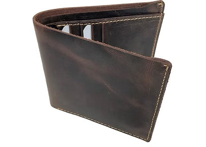 Men's Leather Bifold Wallet LR