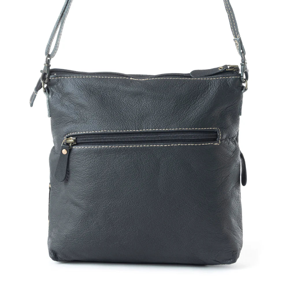 Compose Leather & Hair-on Bag