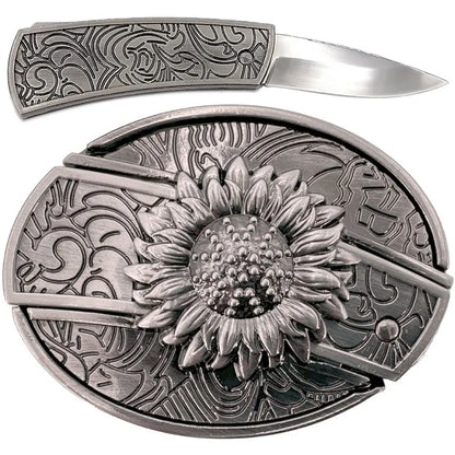 Sunflower Knife Buckle