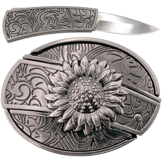 Sunflower Knife Buckle