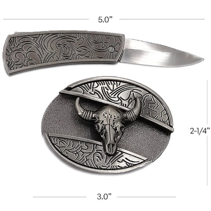 Bull Knife Buckle