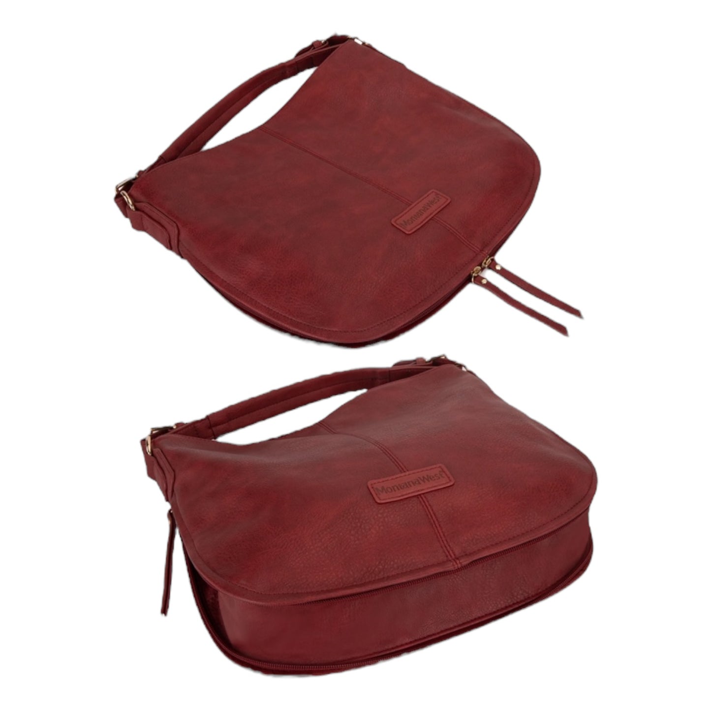 Montana West Hobo/Crossbody Bag - Red