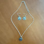 Buffalo Nickel Coin Pendant Necklace Set