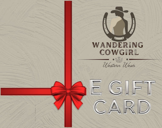 Wandering Cowgirl E Gift Card