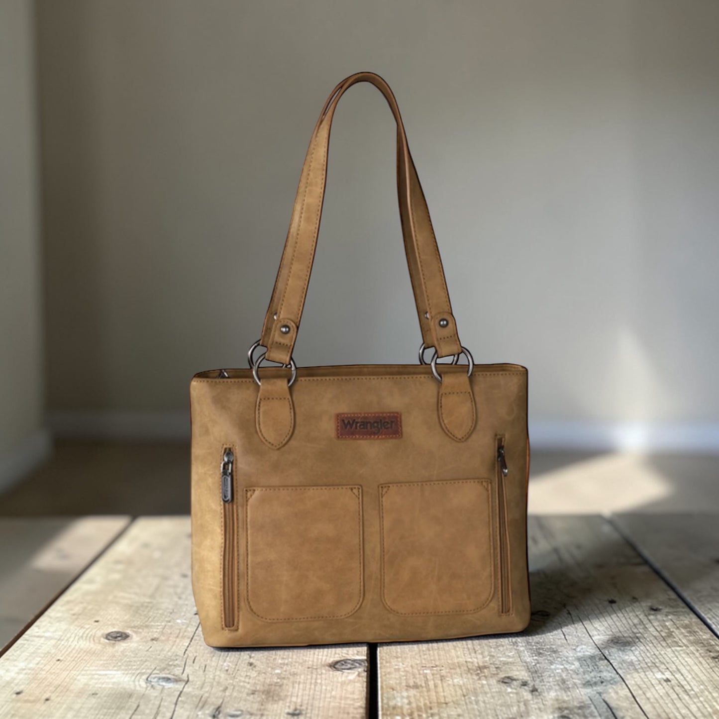 Wrangler Multi Pockets Concealed Carry Tote
