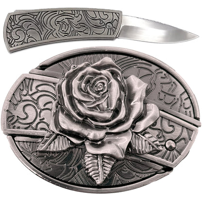 Rose Knife Buckle