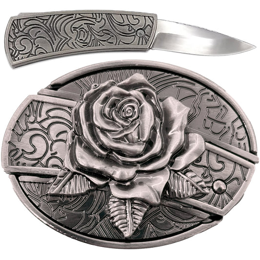 Rose Knife Buckle