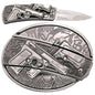 Gun Design Knife Buckle