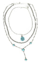 3-Pack Assorted Western Layering Necklace Set