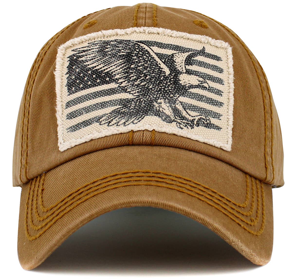 Eagle Flag Vintage Ball Cap