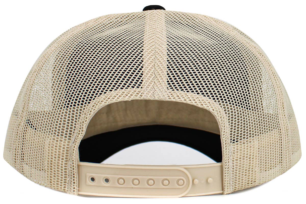 Cow Skull Aztec Meshback Ball Cap