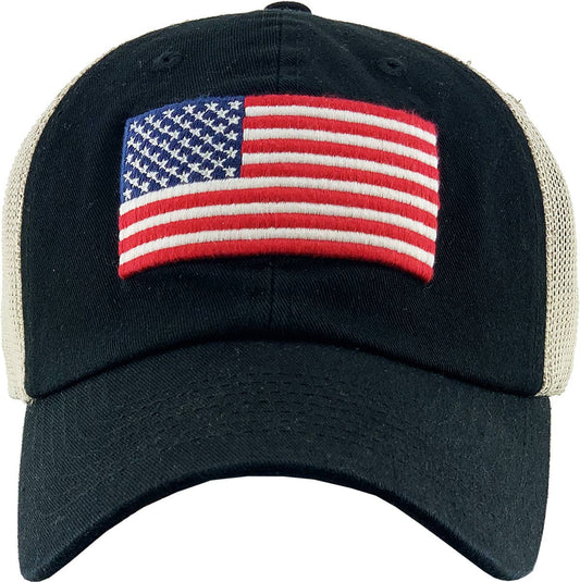 Flag Vintage Ball Cap