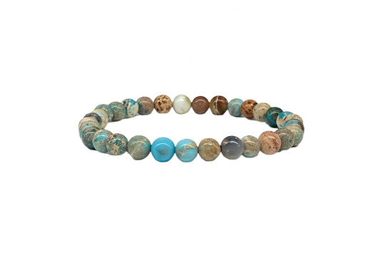 Jasper (Ocean Blue) Bracelet