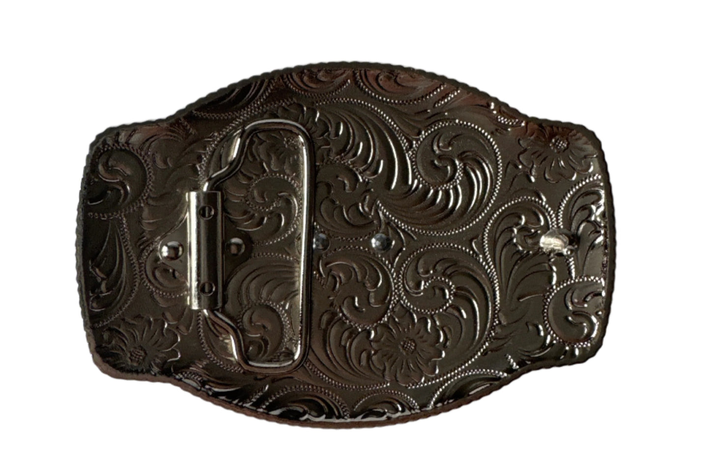 Oversize Running Bull Buckle
