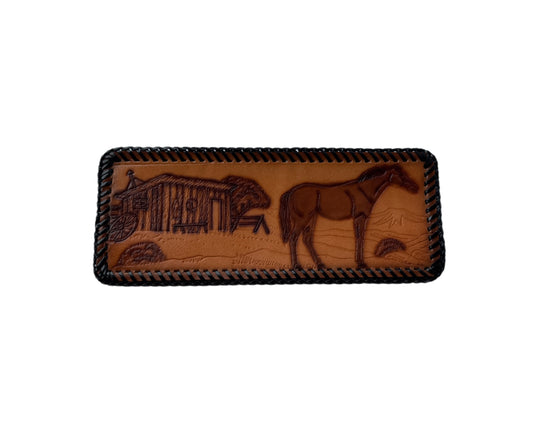 Wood Shed & Horse Bifold Wallet