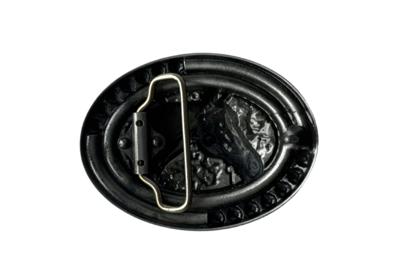 Turquoise Horse Buckle -fits 2" belt