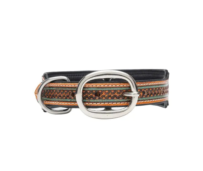 Trusted Amigo Hand-Tooled Dog Collar