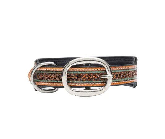 Trusted Amigo Hand-Tooled Dog Collar