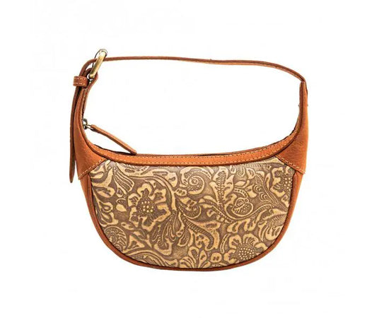 U-Turn Leather Compact Bag